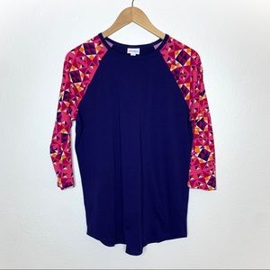 LulaRoe Randy Baseball Tee Top